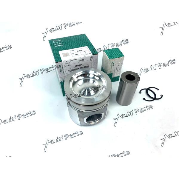 6754-31-2110 Piston And Ring For Komatsu 6D107 SAA6D107E PC200-8