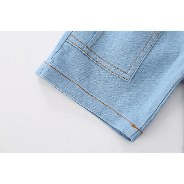 Cartoon Print Children'S Outfit Sets Short Sleeve Shirt Shorts Set