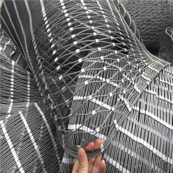 SS304 stainless steel Balustrade Mesh 7x7