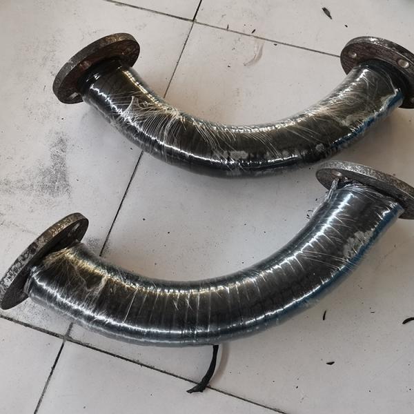 Pièces de tuyauterie en caoutchouc en céramique à haute pression