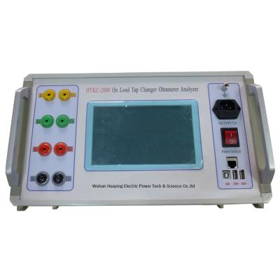 Portable Intelligent Transformer Test Set On Load Tap Changer Ohmmeter Analyzer