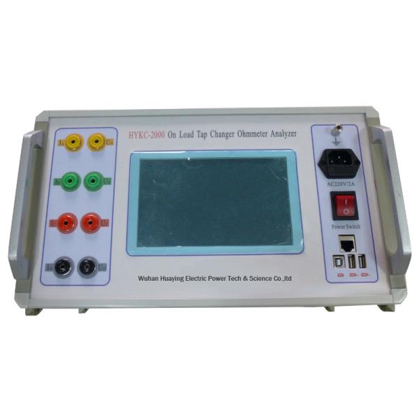 Portable Intelligent Transformer Test Set On Load Tap Changer Ohmmeter Analyzer