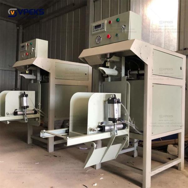 Pigment Sugar Cocoa Pellets Easy Operating Plc System Valve Bag Filling Weighing Bagging Machine