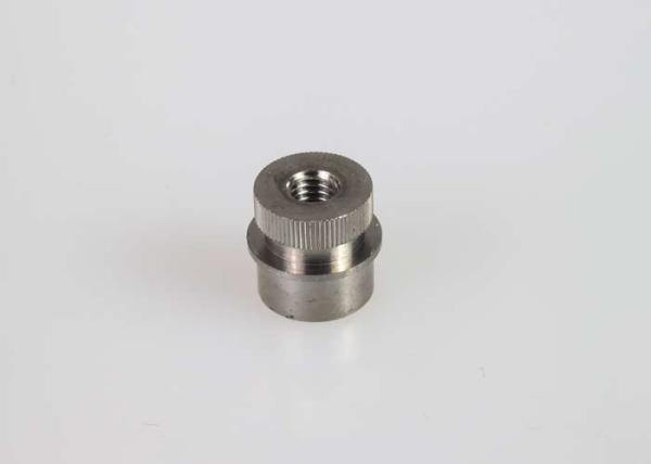 Plastic Parts Stainless Steel Nuts / Knurled Insert Nuts CNC Lathe Machining