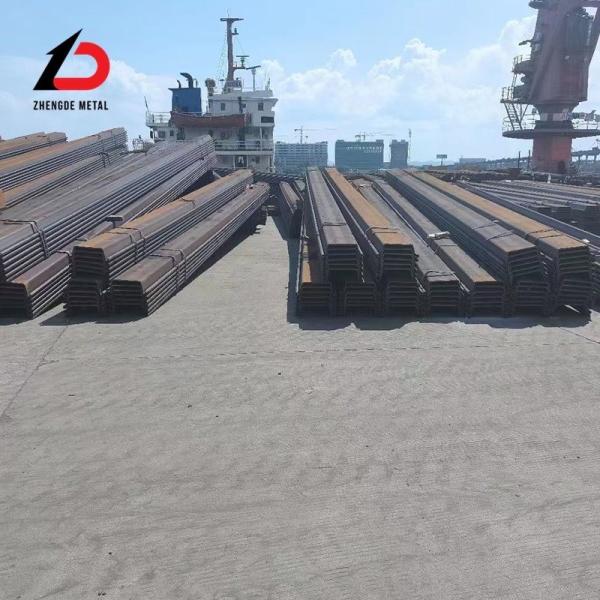 Cold Formed Hot Rolled Steel Sheet Pile Larsen S235jrg1 Ss400 Metal Sheet Piling U/Z Type