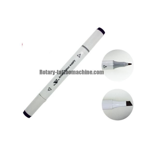 Waterproof Disposable Tattoo Stencils Double Headed Skin Tattoo Marker Pen