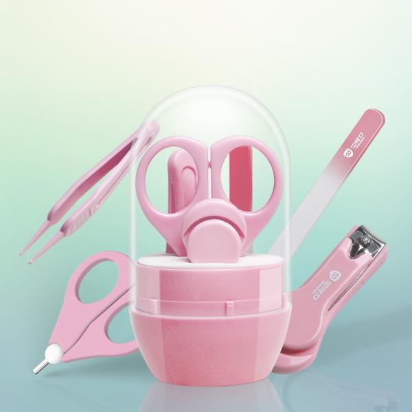 Ebei-eya Baby Nail Clipper Set Infant Beauty Tools Scissors Tweezers File