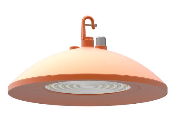 0 - 10V Dimmable LED High Bay Warehouse Lighting Fixture , Hook Mount LED Lights