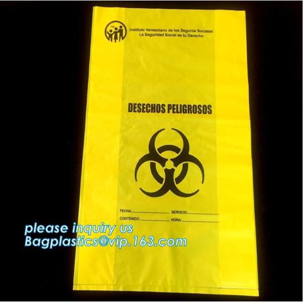 PE asbestos waste bags, Disposal Plastic Bag for Construction Waste, rubbish bag for asbestos fibers, bagplastics, bagea