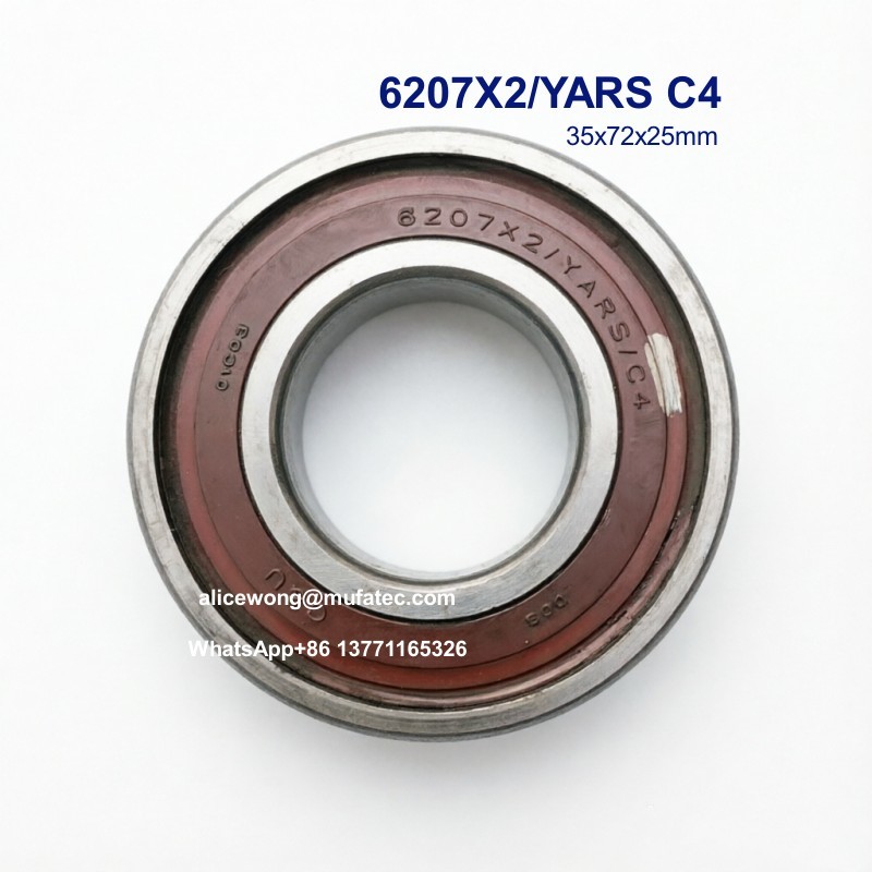 6207X2/YARS C4 35x72x25mm automotive transmission bearings