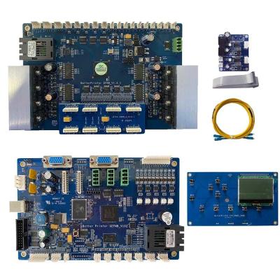Inkjet board 2 Head i3200 Printhead Board kit For advertising photo printing UV flat panel textile printer board