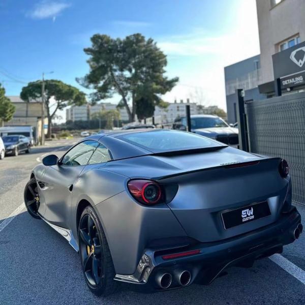 Portofino Ferrari Body Kit NOVI Style Front Lip Diffuser Spoiler Car Side Skirt 2017