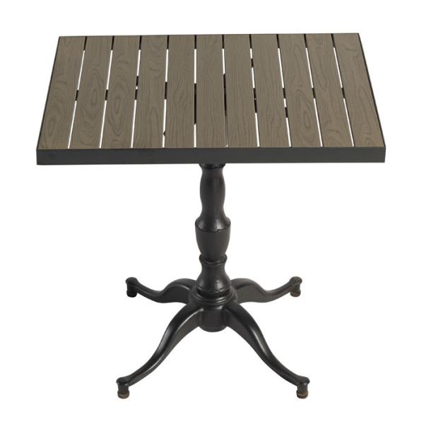 Garden Cast Aluminum Furniture Outdoor Dining Table for Restaurant