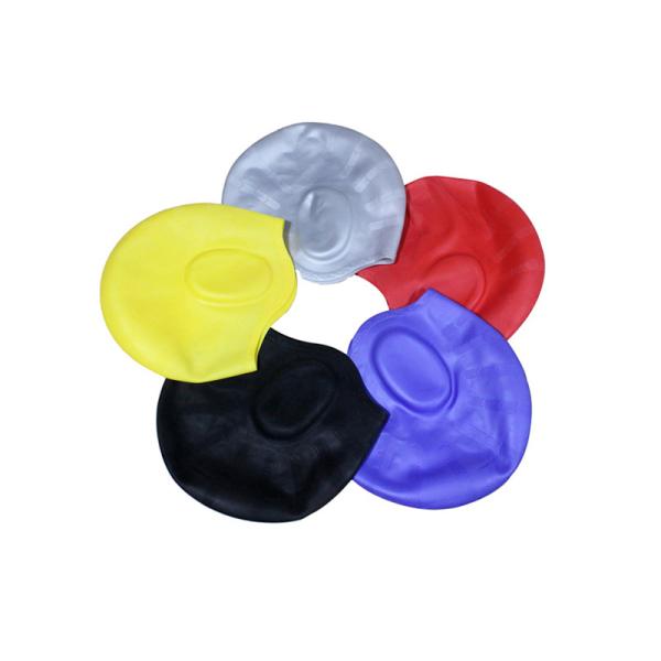 Premium Waterproof Swim Caps For Toddlers Non Toxic Silicone Material Made