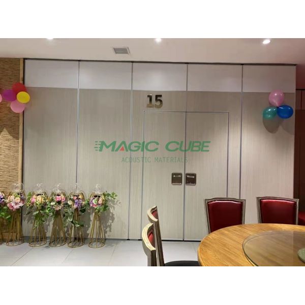 Adjustable Speed Sound Insulation Movable Partition Wall with High Flexibility for Professional Space Division