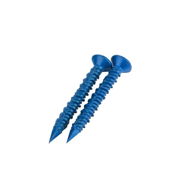 Tapcon Concrete Screws Tapcon Hex Head Blue Concrete Screw Slotted Concrete Screws M6 M8