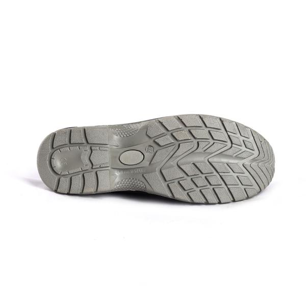 Slip Resistant Puncture Resistant Cow Leather Comfortable PU Sole Worker Safety Shoes