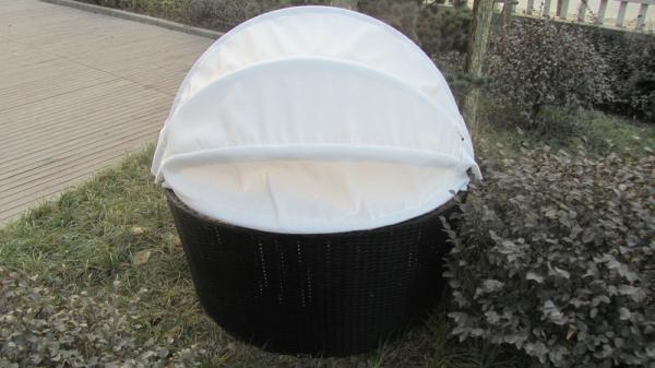 Garden Wicker Pet Bed