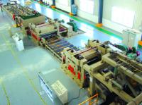 Corte automático da bobina à linha máquina do comprimento de corte de alumínio laminada a alta temperatura da bobina