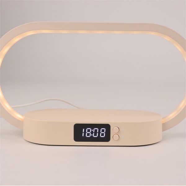 WR08 Warm White Emitting Color 10W LED Table Lamp Wireless Charging 3 Temperature Dimmable Smart Touch Control Night Light