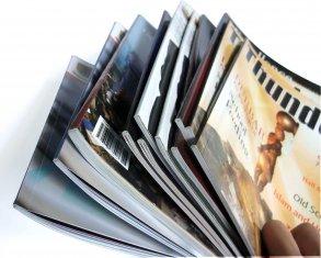 Huile enduite ou brillante/mate UV disparaissant des magazines du commerce d'impression de papier excentré
