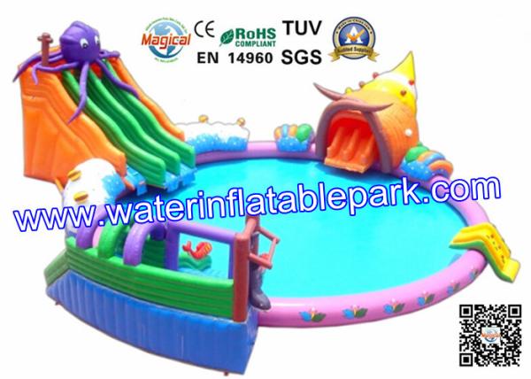 20m Diameter Summer Fun Outdoor  Inflatable Water Sport Game by 0.55mm PVC Tarpaulin