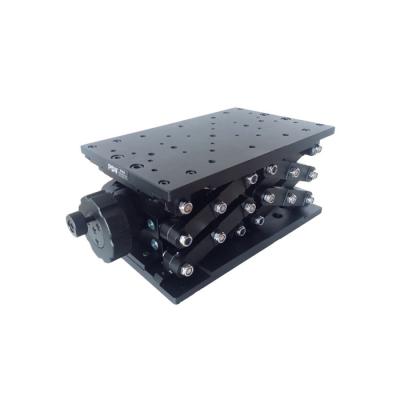 o preto ajustável da tabela da linha central da altura Z de 140mm×220mm anodizou