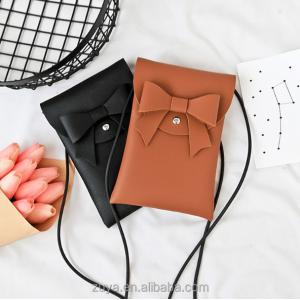 Bowknot пакета Polybag сумок дам EN17 20x14x1cm стильный для сотового телефона