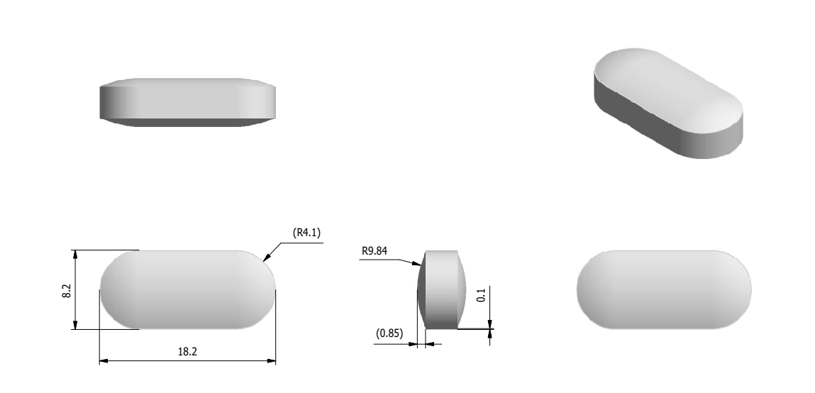 Customized Round /Oval  Shape With Stamping For Tablet Pressing Machine