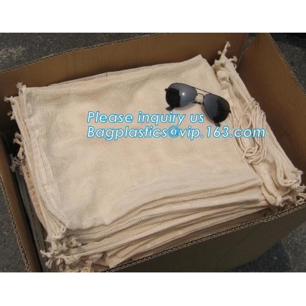 Customized Size Custom super white Muslin pouch personalize LOGO custom cotton drawstring bag,Durable cotton canvas draw