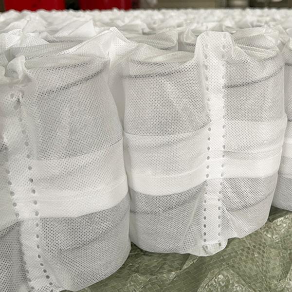 Factory Customization Medium Soft Compressed Roll up Hotel Use Layer Pocket Spring Unit of Non Glue