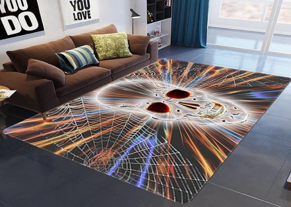 3D printing Halloween Holiday poly Indoor Rugs , Carpets And Mats size 50x80cm, 12mm thickness