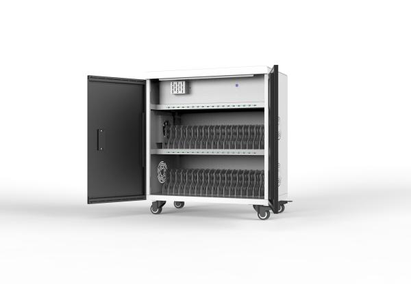 USB Tablet Charging Trolley 36 Ports Smart Charging Cart From Factory