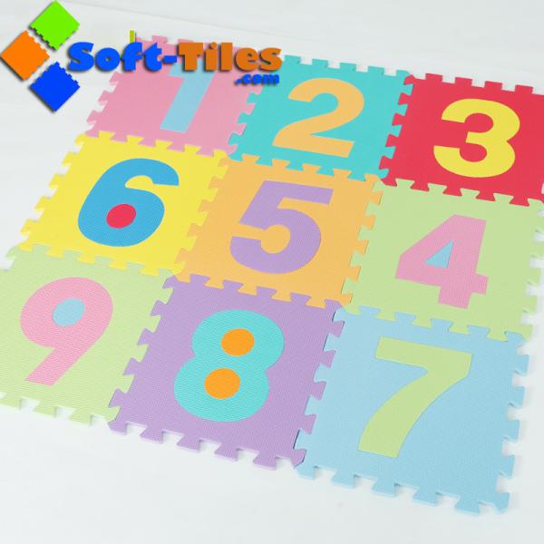 EN71 3/8 Alphabet And Numbers Foam Mat / Kids Puzzle Floor Mat