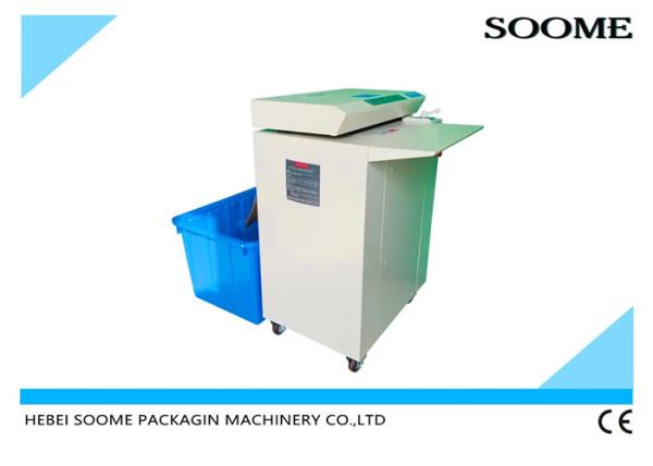 Corrugated 3-5 Ply Cardboard Box Shredder Cutting Machine Cut Carton Into Mesh