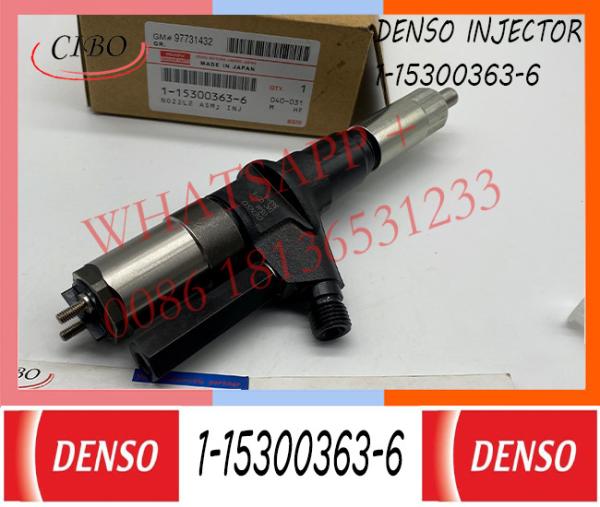 Diesel Injectors Assembly 095000-0345 1-15300363-6 1153003636 Fit for CX/EX GIGA 6TE1