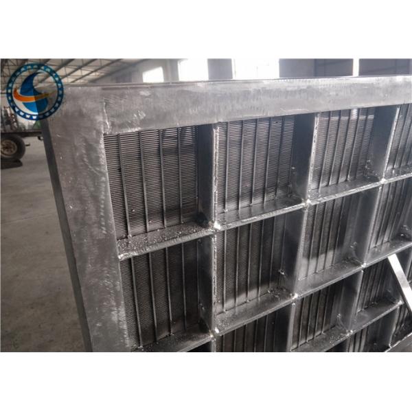 ステンレス鋼のくさびワイヤー スクリーンのパネル、Veeワイヤーによって溶接されるジョンソン スクリーンの網