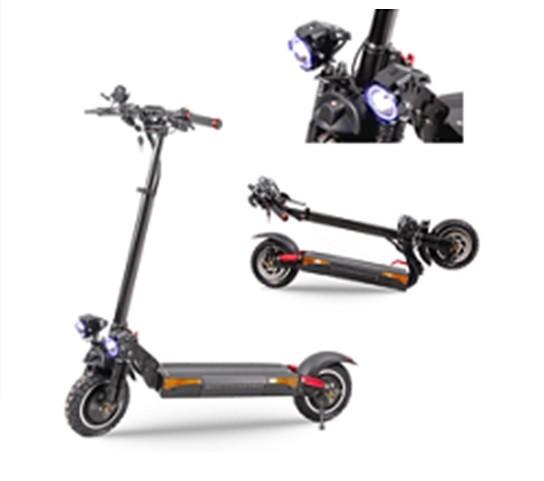 Adults 500W dual motor off road fast folding mobility kick e-scooter electric scooter with CE/ROHS certificate