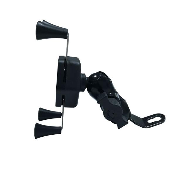 360 Degree Motorcycle Gps Mounting Brackets , OEM Iphone X Motorcycle Mount
