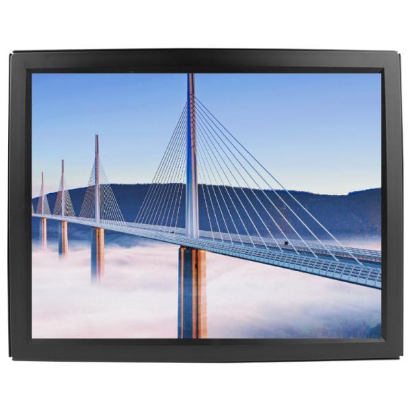Anti Vandal SAW Touch Monitor , 15.6" Touch Screen Monitor For Gaming Terminal