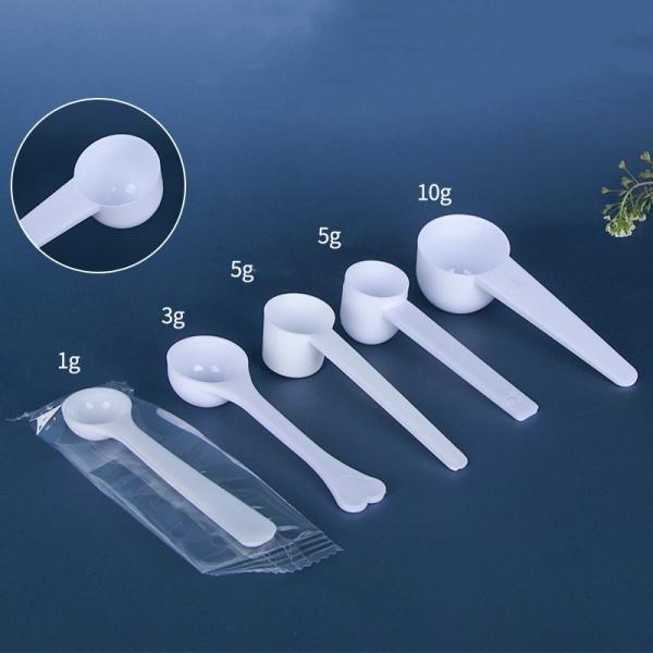 White Restaurant Takeaway Teaspoons PP Disposable Plastic Spoon with Shipping Cost