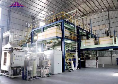Linha de produção não tecida fundida 4m dos PP Spunbond do derretimento 350m/Min