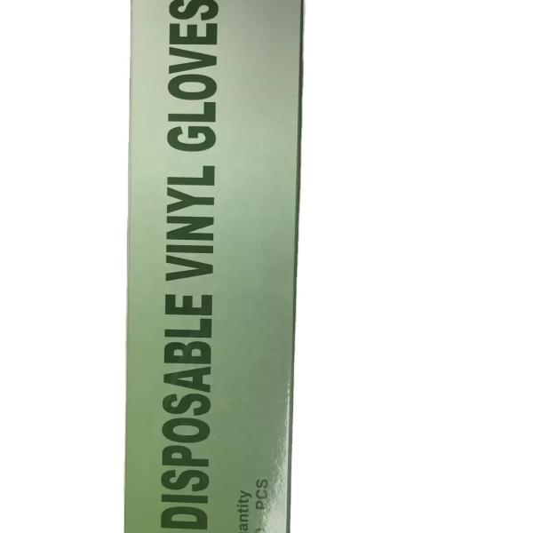 White Blue PU Sushi PE TPE Disposable Vinyl Gloves for Food Handling and Preparation