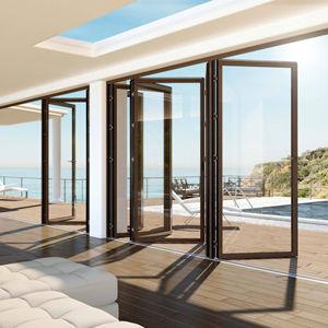 Folding Security Windows with Lockable Panes - Anti-Theft Protection