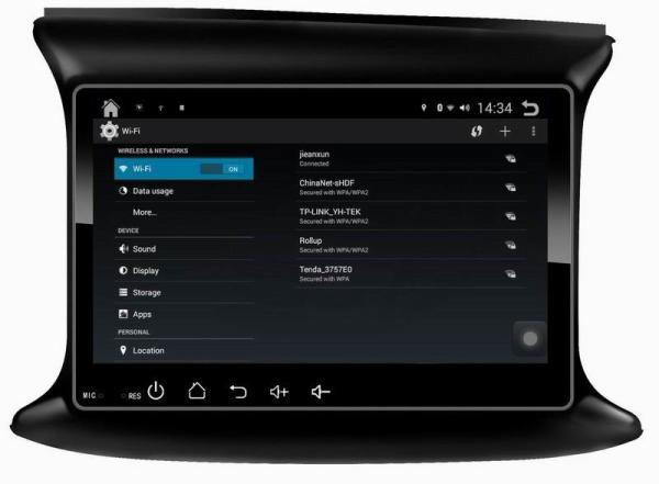 Ouchuangbo 2016 Car radio head unit dvd player stereo GPS for Fiat Viaggio HD 1024*600 4 Core Android 4.4 system