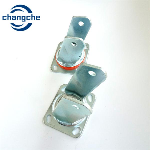 Black 3 Inch Industrial Heavy Duty Caster Wheels 200 Kg Castor