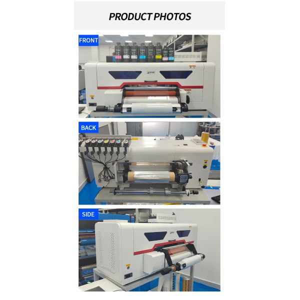 FCOLOR A2 & A3 UV DTF Printer All-in-One Roll-to-Roll DIY Sticker Design for Glass/Cup/Tumbler with Manufacturer's UV Ink