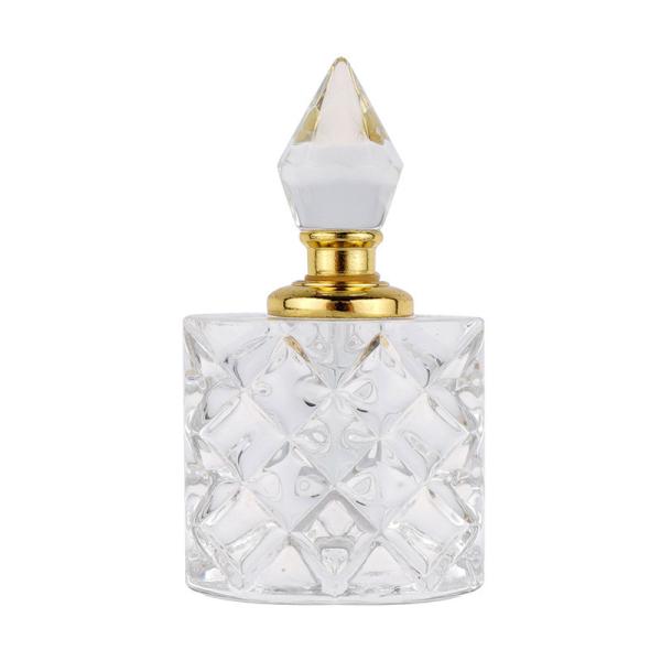 флаконы духов 3ml Кристл гофрируют доказательство утечки роскоши 4*7.5cm шеи