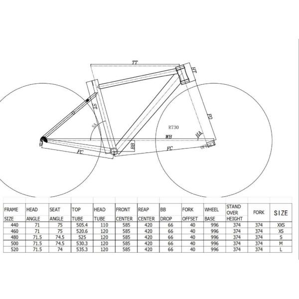 Рамка велосипеда сплава лихтера 700C, алюминиевая рамка велосипеда 7075 с тормозом оправы