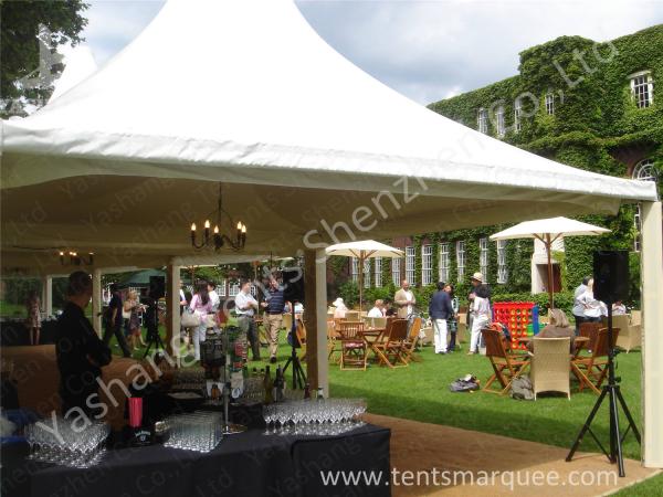 No Wall High Peak Tents, Pagoda High Peak Party Tent Polyester Fabric Cover
